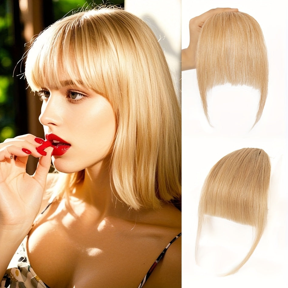 Clip In Bangs Real Human Hair Wispy Bangs Fringe With Temples Bangs Clip In Hair Extensions