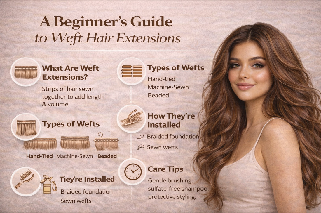 Weft Wisdom: A Beginners Guide to Weft Hair Extensions – Fabulive