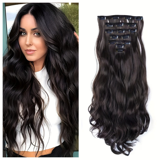 16 Clip Curly Hair Extensions | 7 Sets Of Extensions
