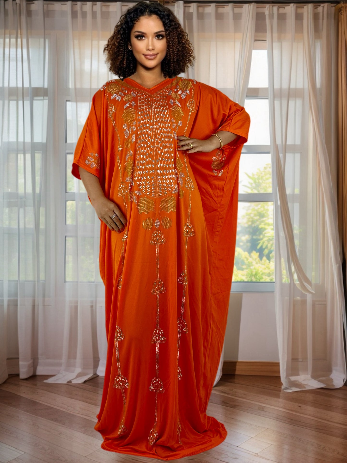 Oversized Long Arabic Abaya for Lady