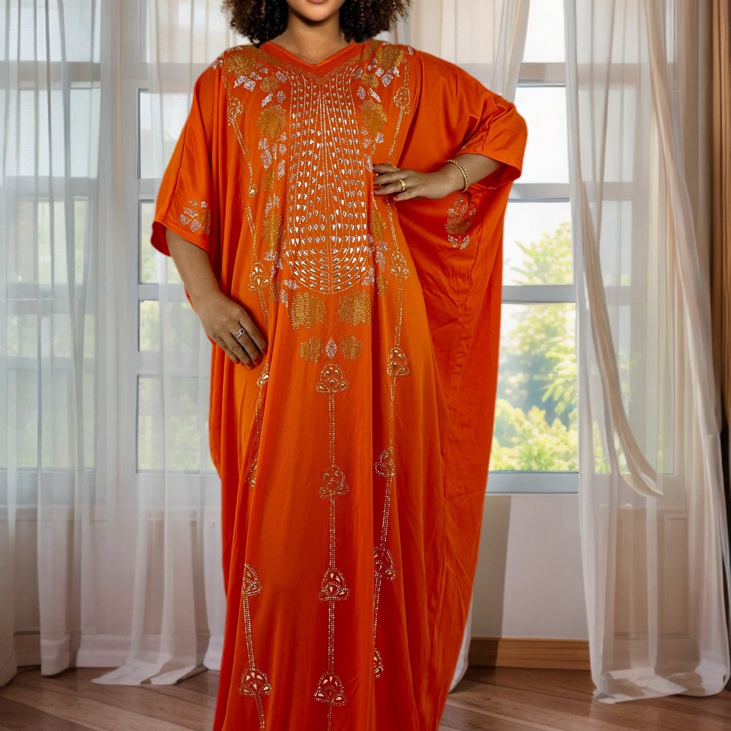 Oversized Long Arabic Abaya for Lady