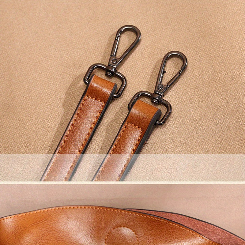 Real Leather Women's Sling Bag | Versatile Casual Handmade Cowhide Fashionable Messenger Bag