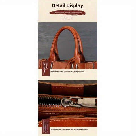 Genuine Leather Women's Handbags, Niche Women's Crossbody Bag, Large-Capacity Soft Leather Tote Bags