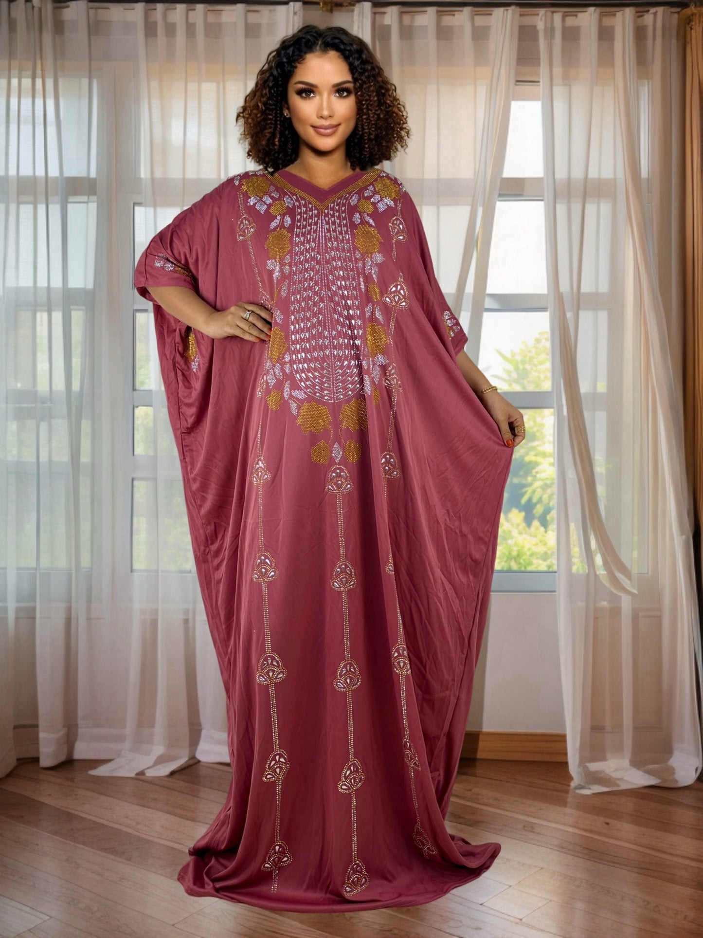 Oversized Long Arabic Abaya for Lady