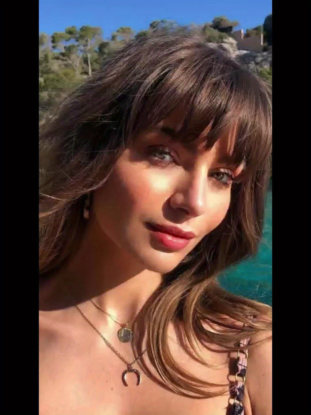 Cover Clip-In Bangs Hair Extensions for Women