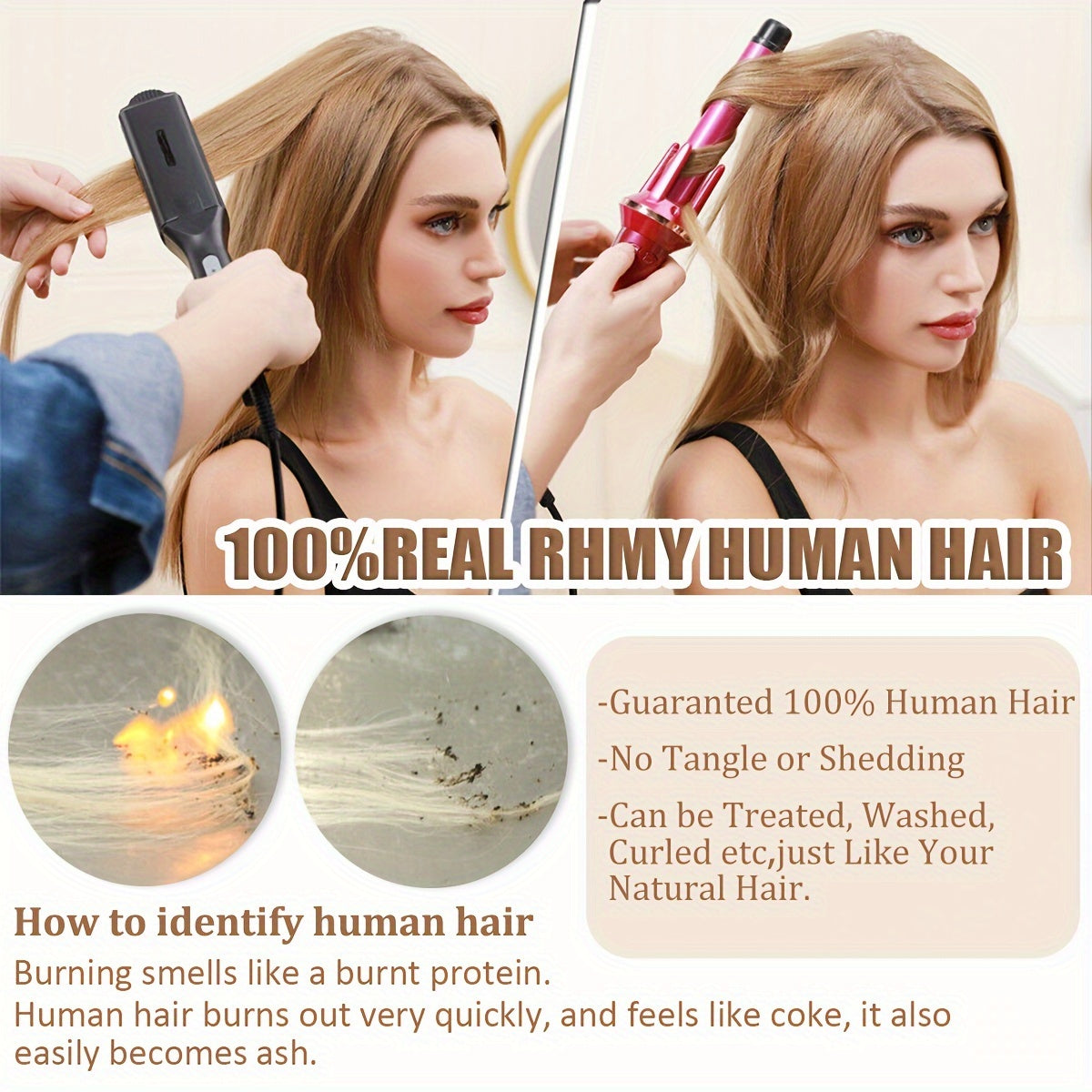 14-24 Inch 100% Remy Human Hair Extension Pre-bonded Micro Nano Rings