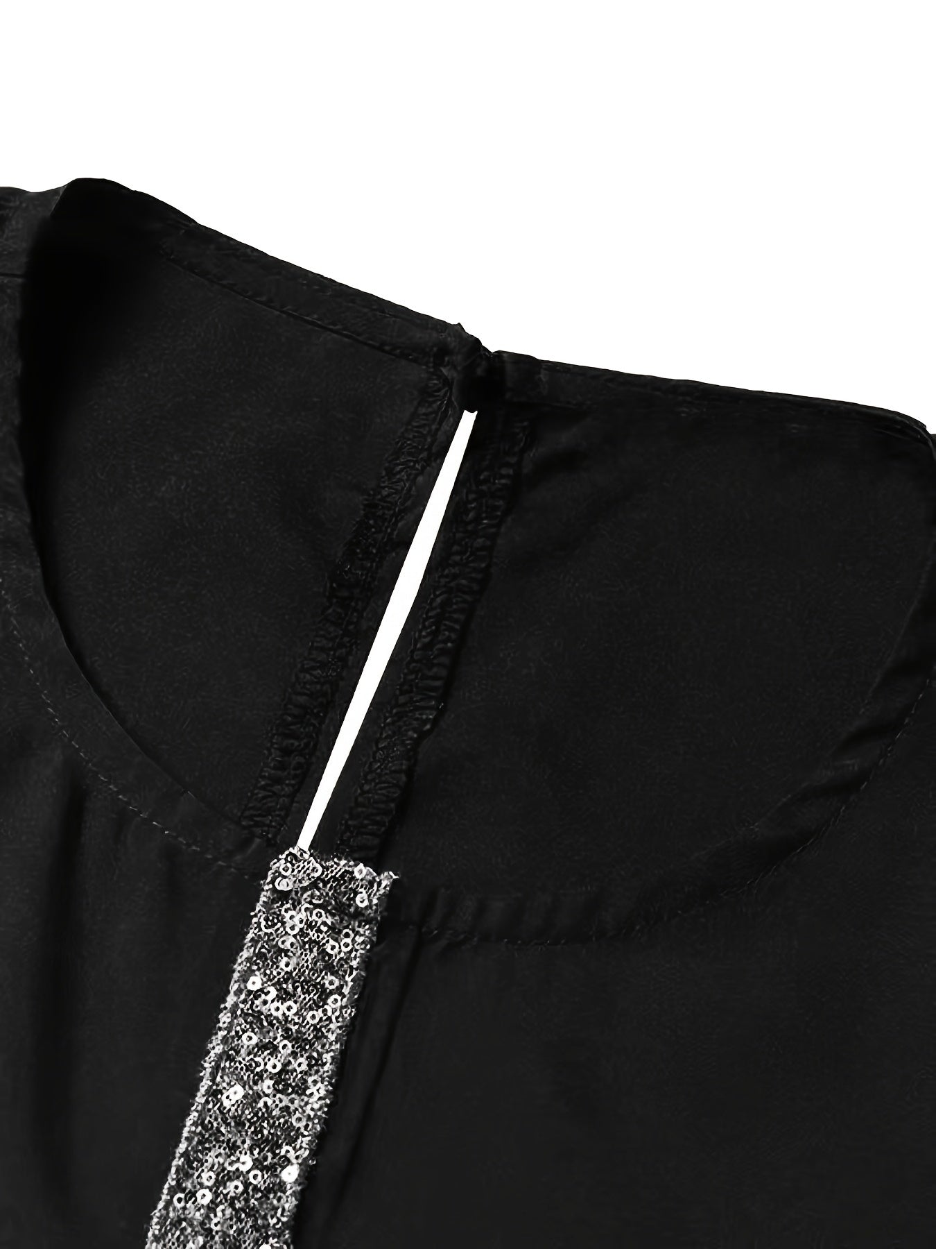 [Elegant Abaya] Elegant Arabic Abaya Burkha | 2023 New Women's Long Sleeve Modest Cover Dress, Solid Green, Sequin Sleeves, Machine Washable, No Stretch Fabric