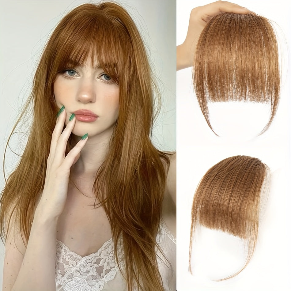 Clip In Bangs Real Human Hair Wispy Bangs Fringe With Temples Bangs Clip In Hair Extensions
